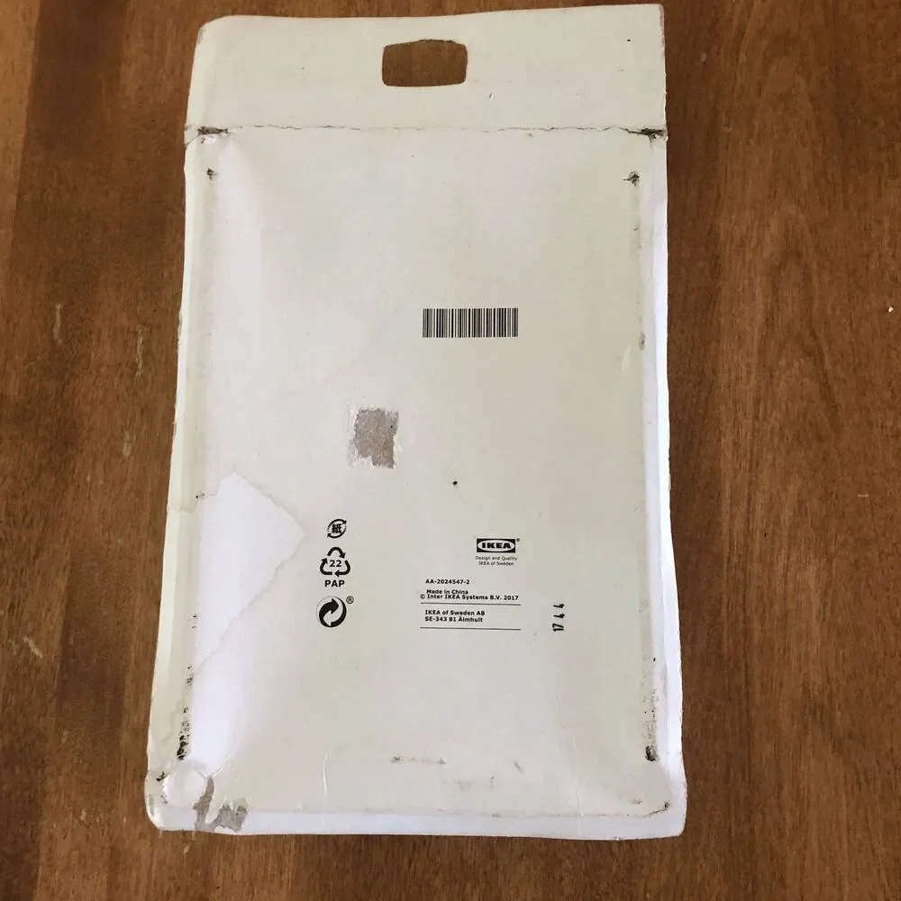 Ikea 365+ Container Holder Pack of 2 White Under Shelf Storage 103.783.46 NEW